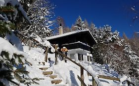 Charming Chalet With Panoramic View And Private Parking In Gruyere