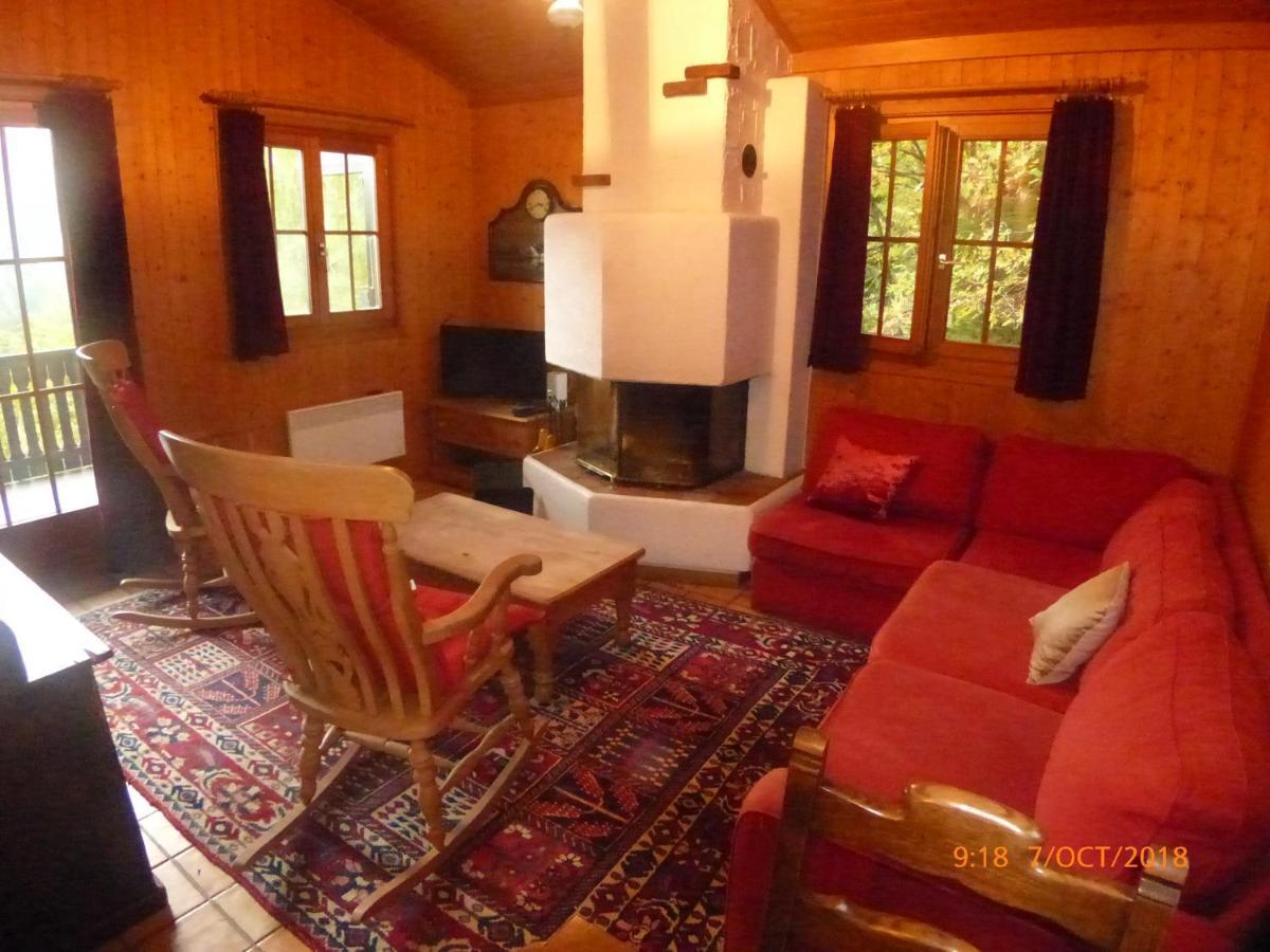 Charming Chalet With Panoramic View And Private Parking In Gruyere Greyerz Exterior foto